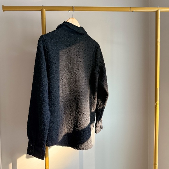 NWOT Abercrombie and Fitch Oversized Fit Twill Blazer - Picture 3 of 4